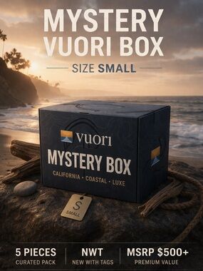 VUORI MYSTERY BOX SIZE SMALL 5 PIECES NWT – MSRP $500+ 🎁 reseller